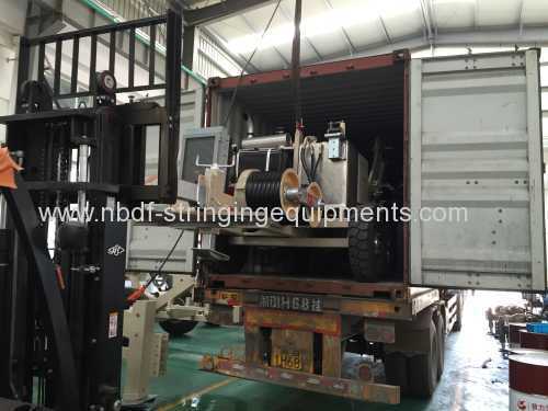 30 KN Tension Stringing Equipments for pulling single cable