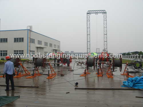 Hydraulic Drum Elevator of Tension Stringing Equipments