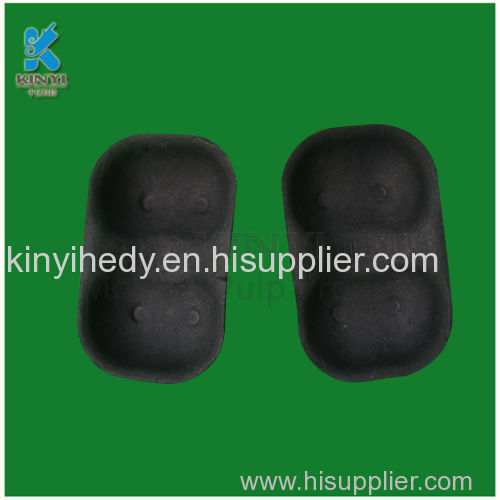 Biodegradable sugarcane molded pulp paper fresh fruit tray