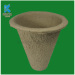 Custom biodegradable bagasse material pulp flower seeds pot