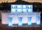 Brand new Bar counter LED light up Glowing blue color coffee table for outdoor use