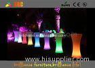 LED lighting Cocktail table / 100-240V Outdoor Furniture for party & exhibition