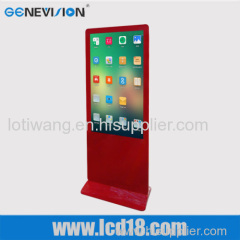 Floor Stand Alone Advertising Lcd Display Digital Signage Lcd Motion Sensor 3g Totem