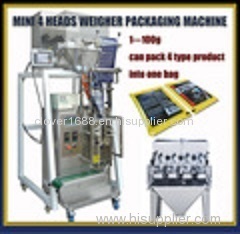 Sugar weighing and packing machine