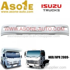 Front Bumper Wide With Fog Lamp Hole White Color For I SUZU 700P ELF NKR NPR 2009-ON OEM 8974056270