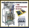 Tea weighing and packing machine