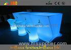 Waterproof Glowing LED bar counter with rgb light Outdoor Furniture