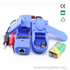 Network cable & telephone cable tester & wire tracker