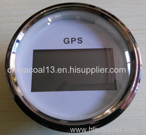 LCD digital GPS speedometer