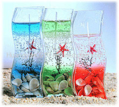 beautiful Jelly Wax Jelly Candle Gelcandle for home decoration