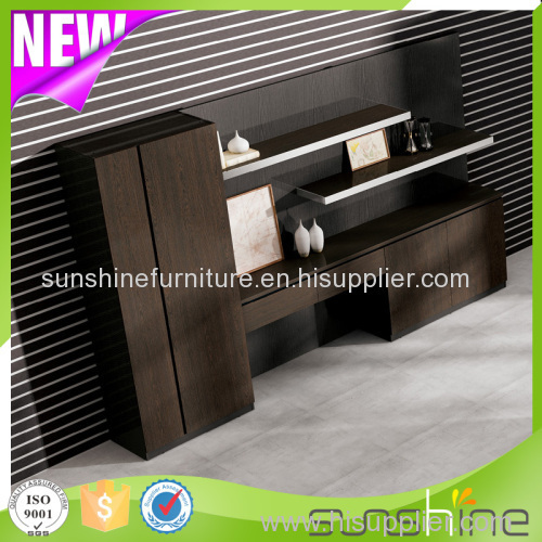 High End Modern American Simple Style High Quality Melamine Board File Cabinet With Aluminum Edge-banding