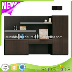 High End Modern American Simple Style High Quality Melamine Board File Cabinet With Aluminum Edge-banding