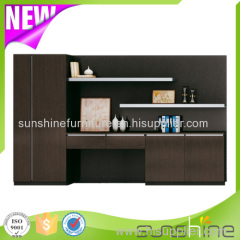 High End Modern American Simple Style High Quality Melamine Board File Cabinet With Aluminum Edge-banding