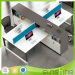Simple Style Face to Face Office Cross 4 Seats Workstation