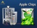 Apple chips/apple crisp/dry fruit packing machine