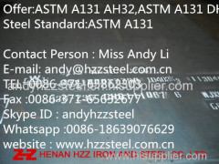 ASTM A131 FH32 Steel Plate Shipbuilding Steel Sheet
