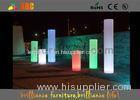 LED luminous decorative round / LED Pillar With lithium battery