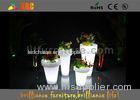 Remote control LED lighting planter / LED Flower Pot with lithium battery