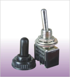 ON-OFF-ON miniature toggle switch