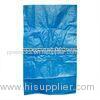 Durable Blue PP Woven Bags for Packing Chemicals / Industrial Polypropylene Sacks