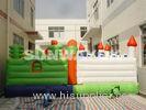 Customized Outdoor Inflatable Bouncer / grade bounce houses For interactive inflatable games