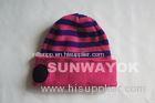 Colourful soft Hands - free Bluetooth Knitted Beanie Hat For Winter