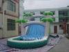 Custom Water Park Inflatable Water Slide With Pool For Children / Adults