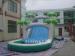 Custom Water Park Inflatable Water Slide With Pool For Children / Adults