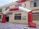 Events Inflatable start finish Line / Entrance arch With Velcro Branded