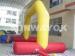 Yellow PVC / Nylon commercial Inflatable Arch rental With UV - Resistance