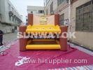 Double Stitching PVC Tarpaulin 0.6mm Inflatable Sports Games For Parks