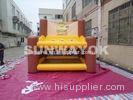 Double Stitching PVC Tarpaulin 0.6mm Inflatable Sports Games For Parks