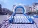 Fireproof 18Oz PVC Tarpaulin Inflatable Basketball Games For Children