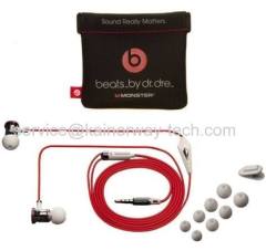 Monster iBeats High Performance In-Ear Headset Headphones With ControlTalk White For iPhone iPod iPad