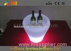 RGB LED Lighting Furniture PE Ice Bucket For Bar / Party