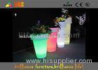Wireless Remote Control LED Flower Pot PE In GRB / Blue