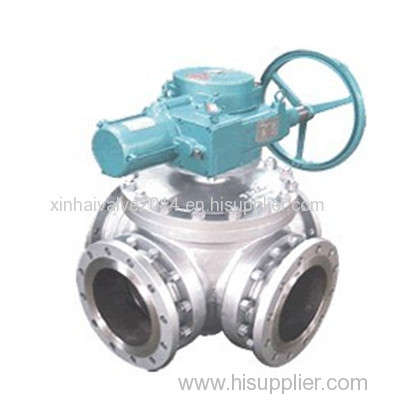 Cast Stainless Steel Electric Four Way Ball Valves