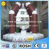 Brown Commercial Inflatable Wecking Ball Sports Games Customized