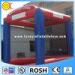Blue Commercial Inflatable Sports Games Football Speed Shot Game Weather Resistant