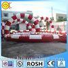 6 People Inflatable Sports Games Digital Printing Amusement Use