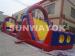Durable 0.55 mm PVC waterproof obstacle course bounce house For Playground