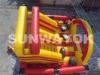 Carriage Wheel Inflatable Bouncy Obstacle Course Inflatables Interactive Games