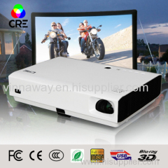 Mini DLP best seller projector in Chinese supplier 1280*800p support HD 1080p beamer projector with 3800lumen