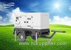 60HZ Portable Mobile Diesel Generator Silent Type For Industrial