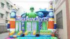 Durable PVC inflatable Combos Bouncers With Jumping Slide For Amusement