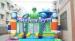 Durable PVC inflatable Combos Bouncers With Jumping Slide For Amusement