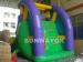 Custom 0.55 mm PVC / plato TM Inflatable Water Slide With Climber for aqua park