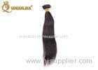Queenlike Cambodian Straight Weave Double Wefted Human Hair Extensions For Salon