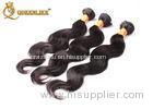 Long Lasting Smooth Indian Human Hair Weave Double Weft Hair Extensions