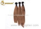Full Head Ombre Virgin Brazilian Hair Extensions Human Hair Weave For Black Women